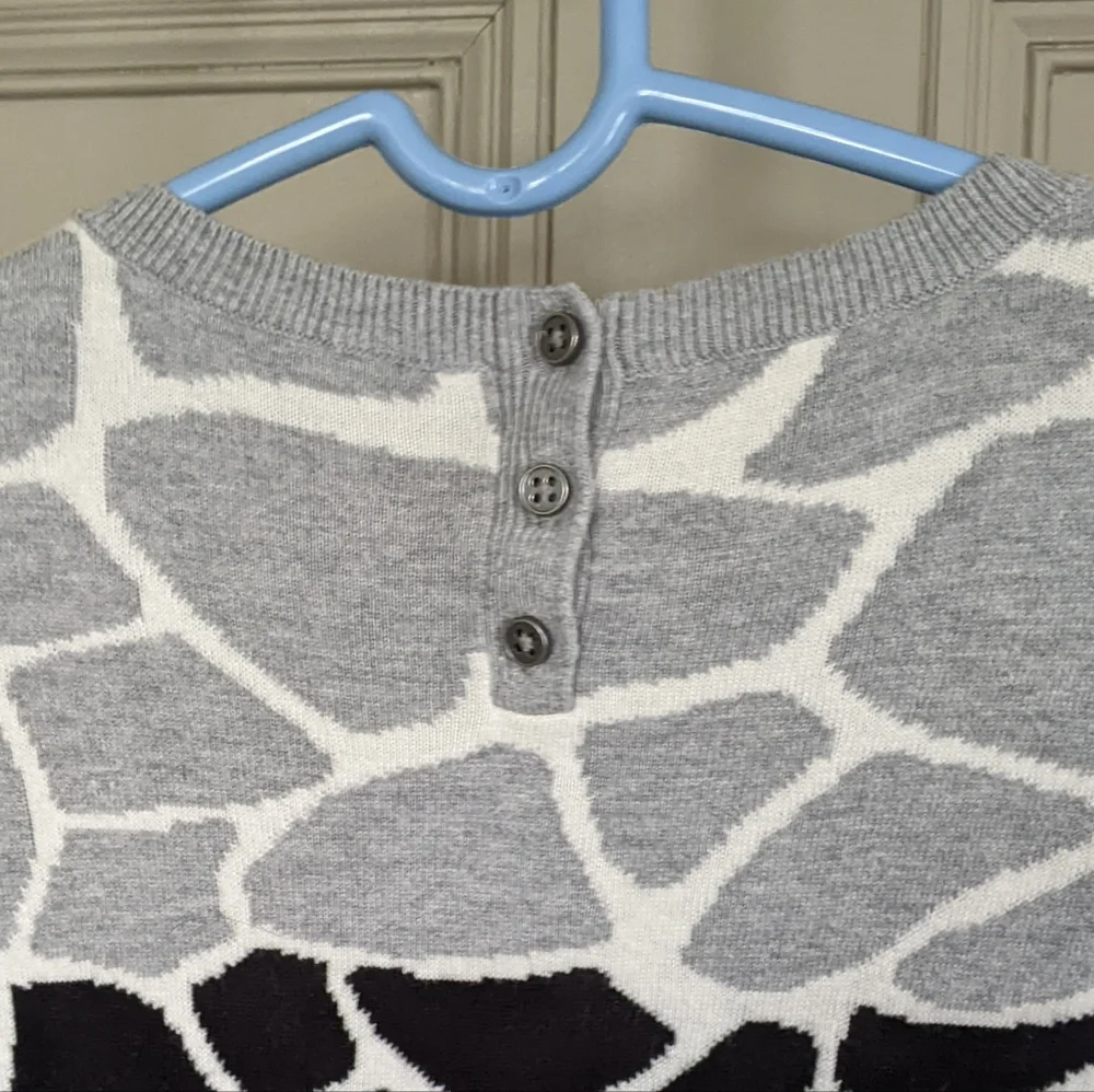 Talbots Animal Print Sweater - Picture 5 of 6